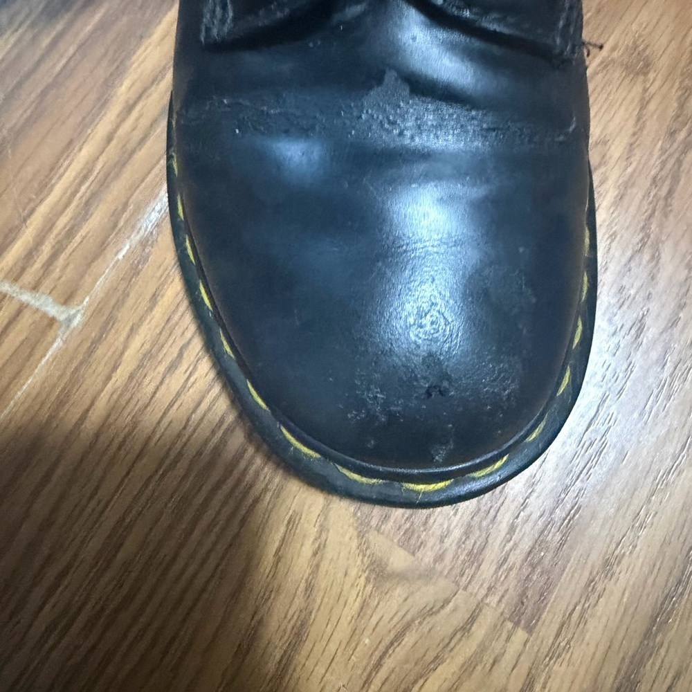 Doc Martins Jarden Black Pisa Leather Boot Women’s Size 6. - Picture 7 of 7